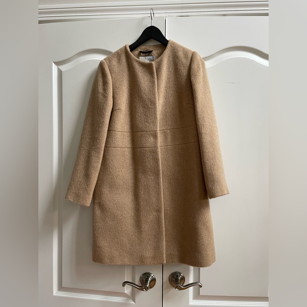 Like new Womens boden coat. Tags removed. Worn one time. Camel.